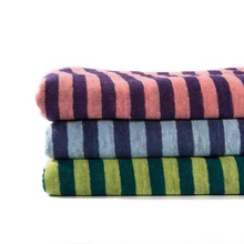 Тонкая льняная ткань в полоску для летнего платья, не просвечивается 50*180 см/шт K302997