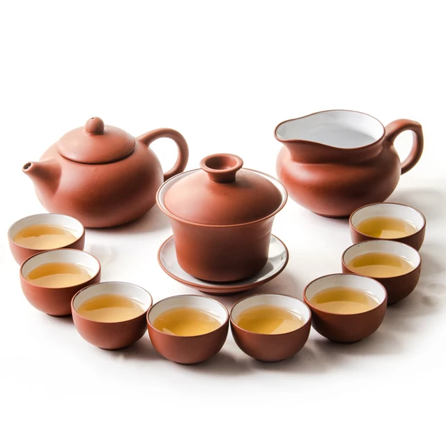 China teapot and cup set Drinkware for red robe tea & tieguanyin
