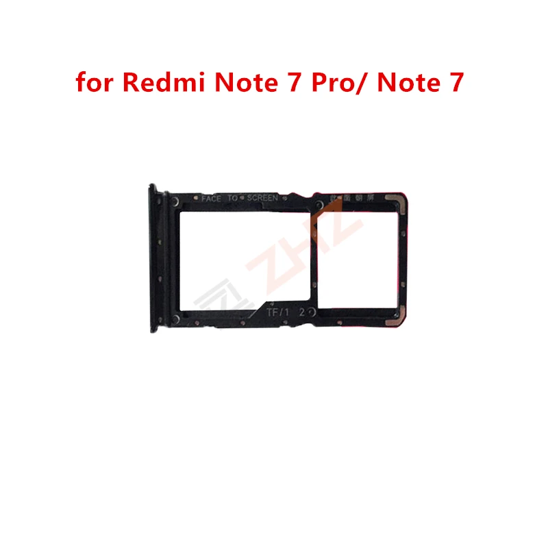 Держатель для карт Xiaomi redmi note 7 pro/note держатель SIM-карты адаптер со слотом карты Micro