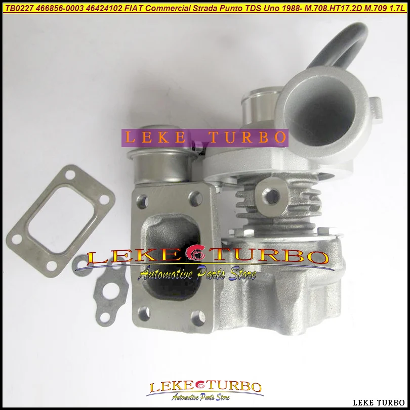 TB0227 466856 466856-0003 466856-5003S 46424102 Turbo для коммерческого FIAT Punto TDS Uno 46408952 M.708.HT17.2D M.709 1.7L (art.: 7a8136b28) - 7a8136b28