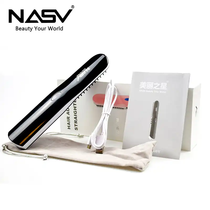 mods hair cordless brush iron