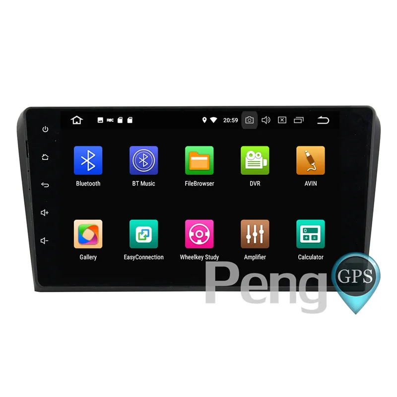 Flash Deal 2 Din Android 8.0 Car CD DVD Player 8Core GPS Navigation for Mazda 3 2003-2009 Stereo 1080P HD Screen Autoradio Headunit FM 2