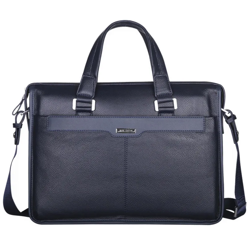 MARK SAXTON Brand Designer 100% Guarantee REAL Genuine Leather Bag 14\ MARK SAXTON Brand Designer 100% Guarantee REAL Genuine Leather Bag 14\