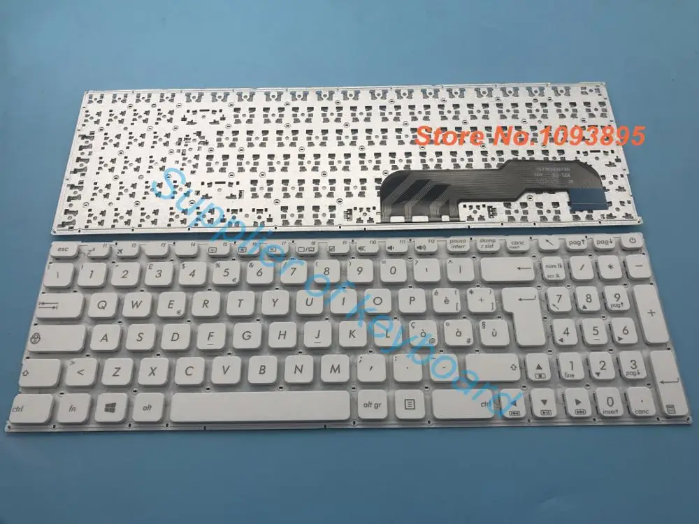 Новая итальянская клавиатура для Asus X541 X541U X541UA X541UV X541S X541SC X541SA белая Клавиатура