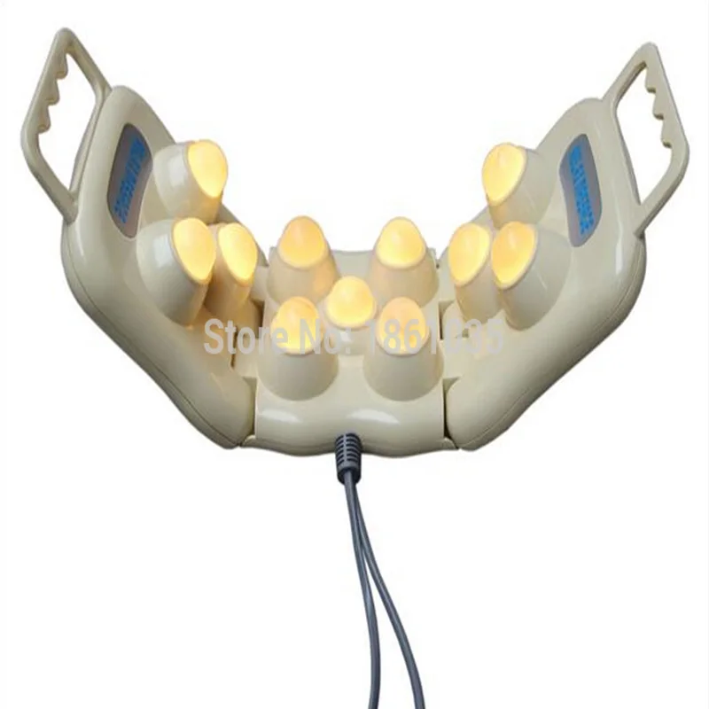 

100% high quality 11balls Natural Jade handhold Project heater POP RELAX PR-P11 Jade Far infrared Heating Therapy Free shipping