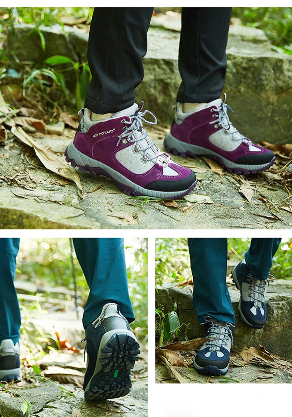 Популярная обувь унисекс для походов; Мужская Спортивная обувь для альпинизма на открытом воздухе; водонепроницаемые кроссовки; Нескользящая дышащая Треккинговая обувь для женщин; HP8002