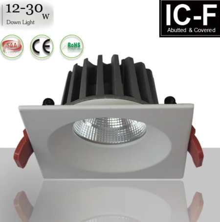

LED square downlight 7w 10w 12w 15w 20w 25w 30w IP44 waterproof high CRI wonderful color used in bathroom, shower room