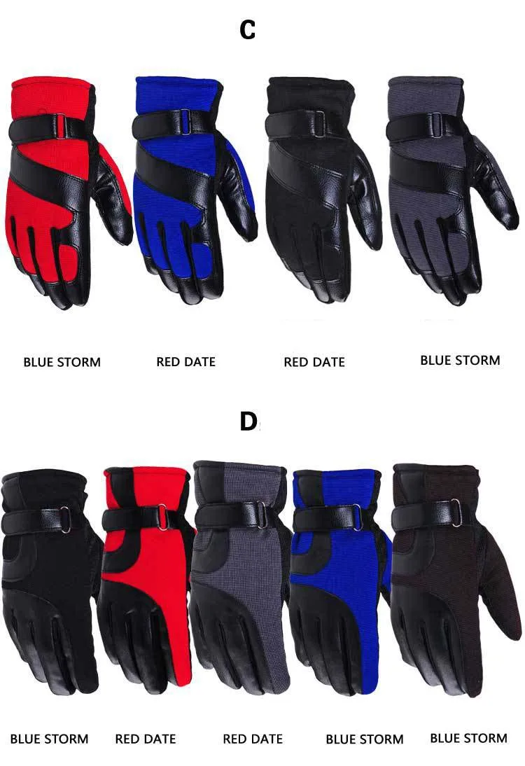 GLV810 BThe new touch screen man winter font b gloves b font thickening outdoor sports bicycling