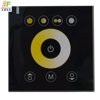 

Fast shipping 5pcs Color Temperature LED Touch Panel Controller led dimmer for DC12V 5050 3528 LED strip