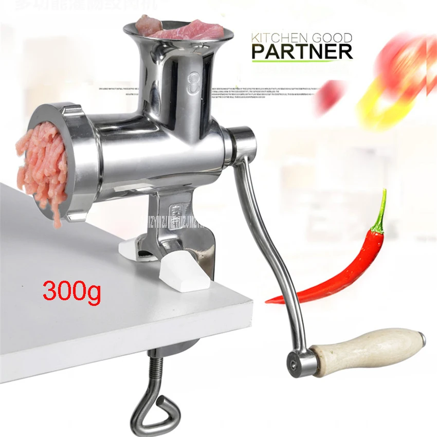 Number 8 Home manual 304 stainless steel meat grinder hand crushed meat