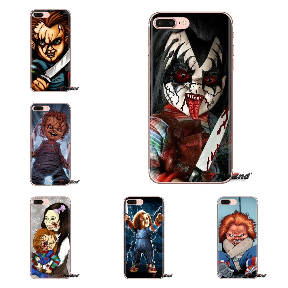 Кукла Чаки Crazy Charles Lee Ray для LG Spirit Motorola Moto X4 E4 E5 G5 G5S G6 Z Z2 Z3 G2 G3 C Play Plus мини чехол