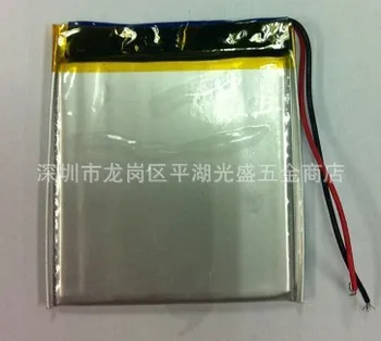 

3.7V lithium polymer battery 383562 MP3 MP4 MP5 GPS eBook 900MAH