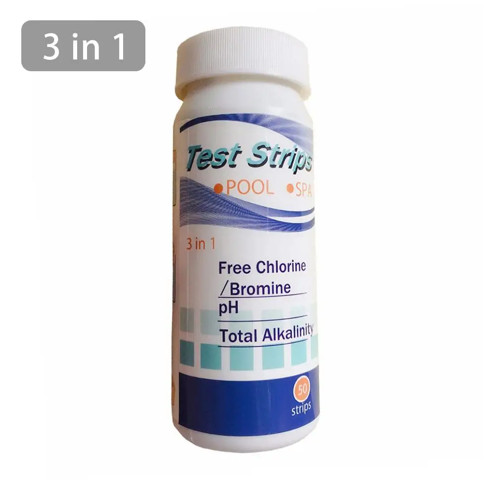 Swimming pool hot spring water test strip alkaline chlorine-free chlorine PH paper tester swimming pool cleaning accessories