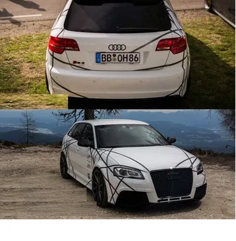 

LEFT SIDE Car Stickers HD Inkjet Decoration Stickers Custom Racing Stickers Vinyl Stripes Decor DIY Waterproof Stickers