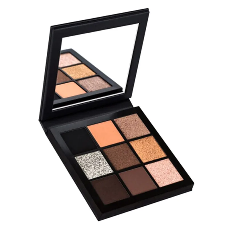 Палитра Hudas Beauty тени для век смоуки Айз 9 видов цветов Sombra макияж Палетка с
