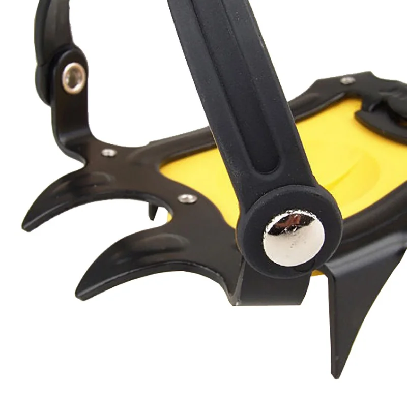 1 пара 10-point Crampons Professional шипы для льда Снежная доска марганцевая сталь накладка против скольжения на льду Лыжный Спорт Восхождение