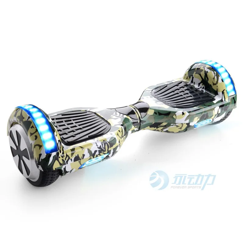 

6.5" Bluetooth Speaker LED 2-Wheel Self Balancing Scooter UL2272 7-Color Options