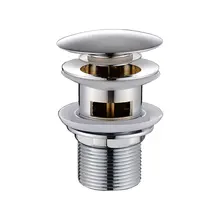 Bathroom Vanity Sink Pop Up Drain with Overflow, Faucet Vessel Pop Up Drain Stopper 