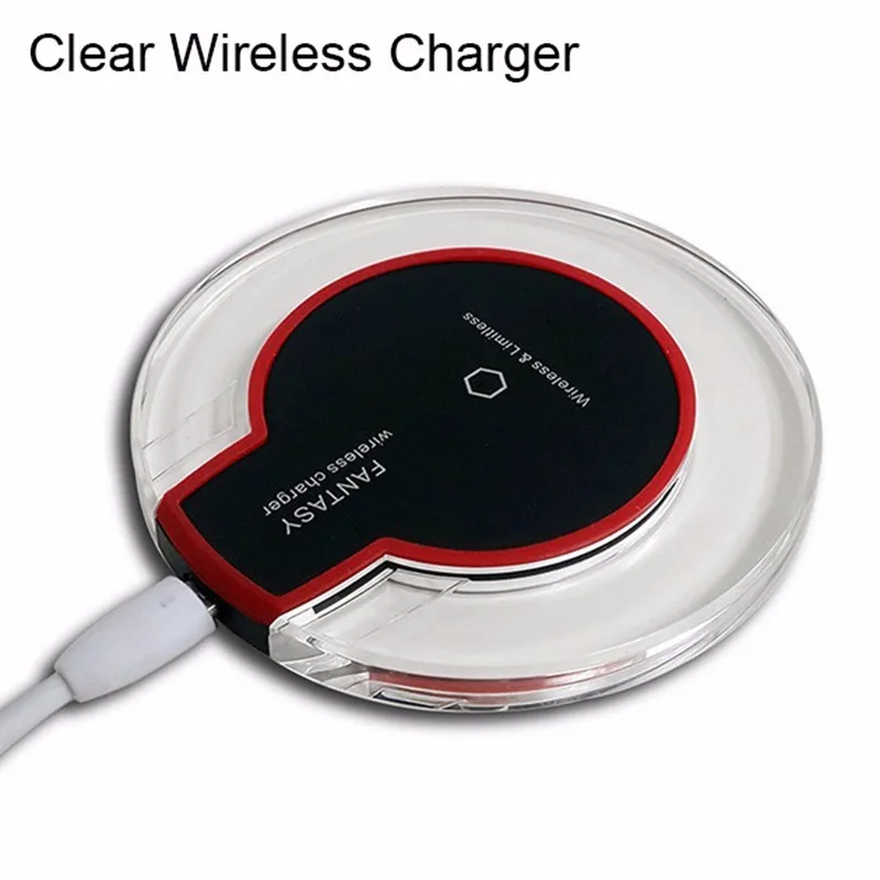 

Crystal Fantasy Wireless Fast Charger Universal QI Wireless Charging Pad For Iphone 8 S7 LG4 Smartphone