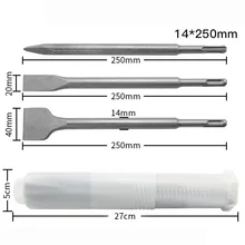 4×электрический молоток долота круглая ручка остроконечное плоское долото сверло практичное
