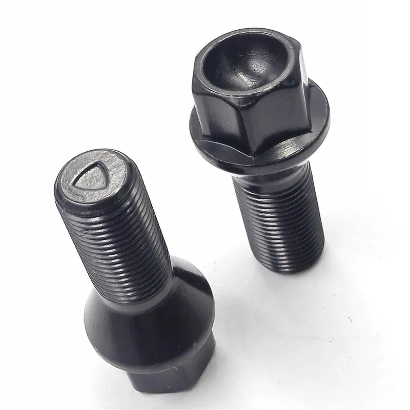 Болты с наконечником колеса M14 * 1 25 для BMW X5 E70 X6 E71 E72 F01 F02 F03 F07 F10 F11 F12 X3 F25 F13 F06 F20 F30 F21