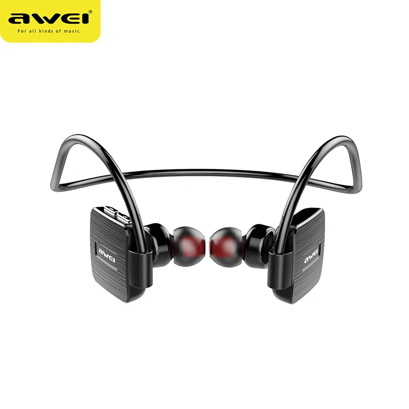 

AWEI A848BL Wireless Bluetooth Earphone Earbuds With Microphone 3D Stereo Waterproof Sport HeadSet Earphones For Phone Phones
