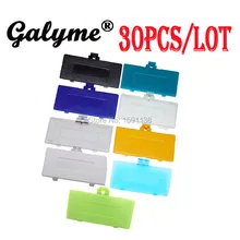 30 шт./партия,, пластиковый чехол для батарейного отсека GBP, 8 цветов, запасная задняя батарейка, дверь для bndogameboy Pocket Boy Advance