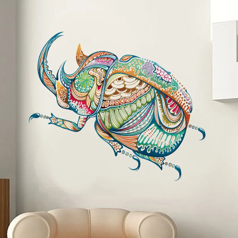 Buy Colorful Insect Mural Art Home Decor Hexapod 3D Wall Sticker/ Wall Stickers