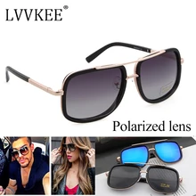 Classic Marca Desinger Celebrity Square lente Polarizada gafas de Sol mujeres/hombres Espejo UV400 Gafas de Sol gafas lentes gafas de sol mujer
