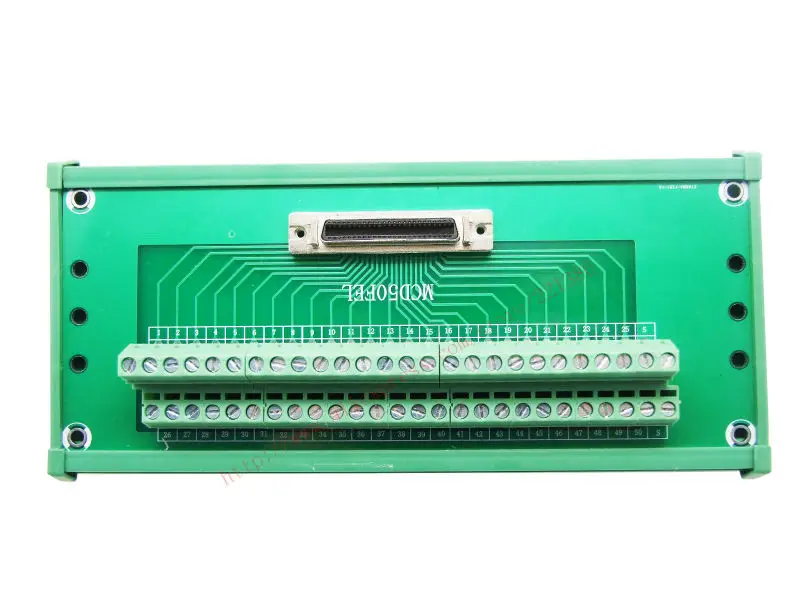 SCSI50 50pin клеммные колодки с 1 м DV0P4360 CN1 I/O кабель для pana-sonic Сервопривод переменного тока SCSI50 SCSI 50 SCSI-50pin модуль