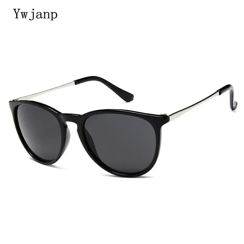 Ywjanp Солнцезащитные очки женские кошачий глаз Роскошные пластиковые солнцезащитные очки Брендовые дизайнерские классические ретро очки