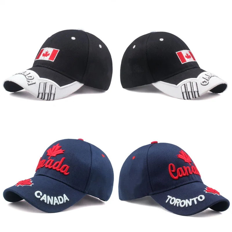 [YARBUU] Новая модная брендовая бейсбольная кепка с флагом Канады, бейсболка с регулируемой застёжкой, Мужская бейсболка с вышитыми буквами