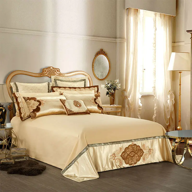 

Solid Bed Sheet 100% Cotton Sheets Flat Sheet Queen King Size