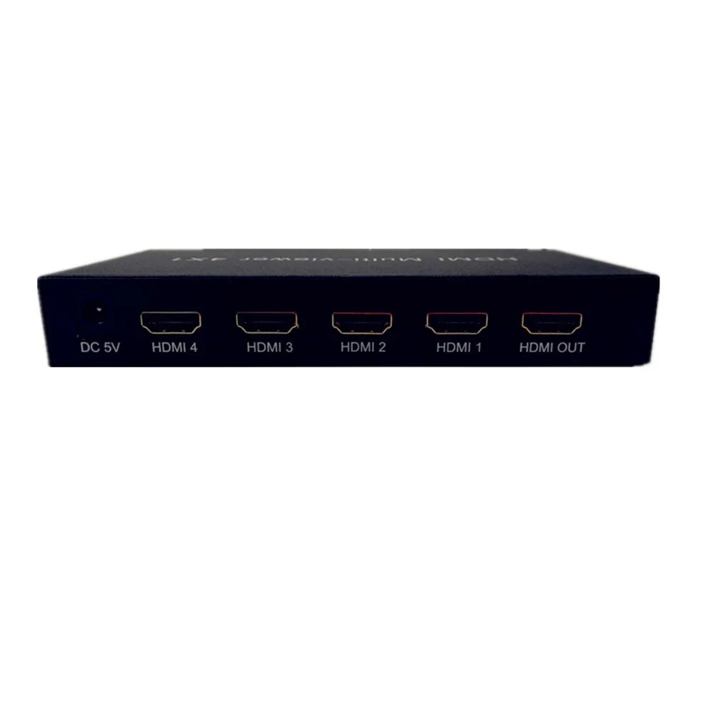 

4X1 4 Port Switch HDMI Picture Division 4 by 1 Quad Multi-Viewer seamless switcher Multi viewer PIP Converter + IR Remote