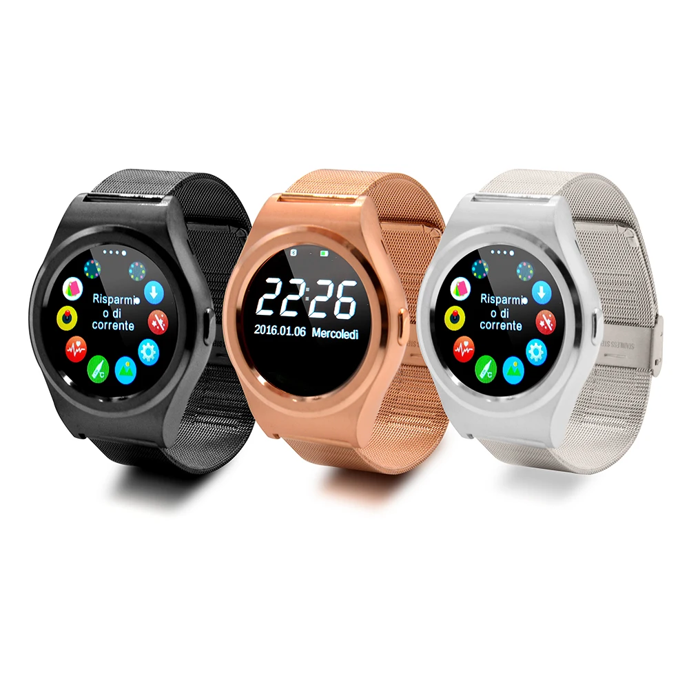 [Genuine]New Smart Watch IPS Round Screen Support Heart