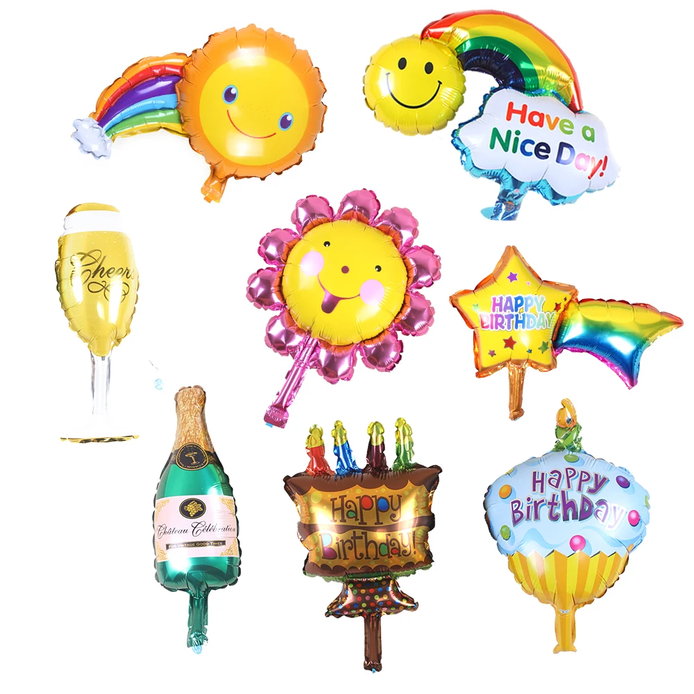 8 Pieces Arc En Ciel Smiley Ballons Gonflables Feuille Joyeux Anniversaire Champagne Tasse Bouteille Ballons A Air Plein Ballon De Fete De Mariage Aliexpress 8 Pieces Arc En Ciel Smiley Ballons Gonflables Feuille Joyeux Anniversaire Champagne Tasse Bouteille Ballons A Air Plein Ballon De Fete De Mariage Aliexpress