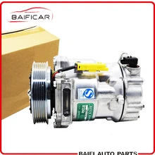 Baificar Brand New Genuine Air Conditioner Compressor 6/7 Cylinder For Peugeot 206 207 307 308 407 408 508 Citroen C2 C5