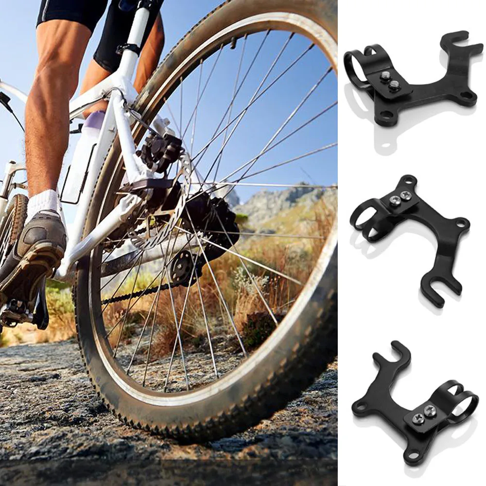 

High quality refit Adjustable Bicycle Disc Brake Frame Mount Adapter Holder practical durable Metal 20MM,32MM Bike accessories