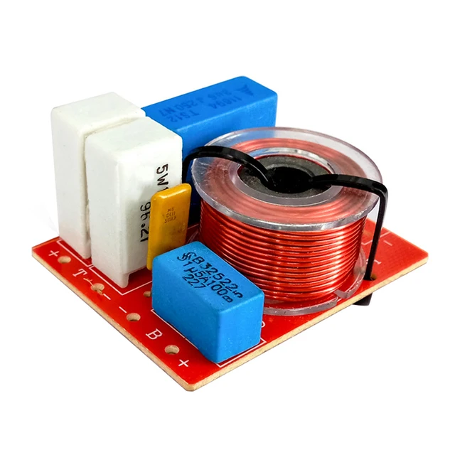 Etmakit New Arrival Treble Bass Frequency Divider 2 Way Speaker Audio Crossover Filters
