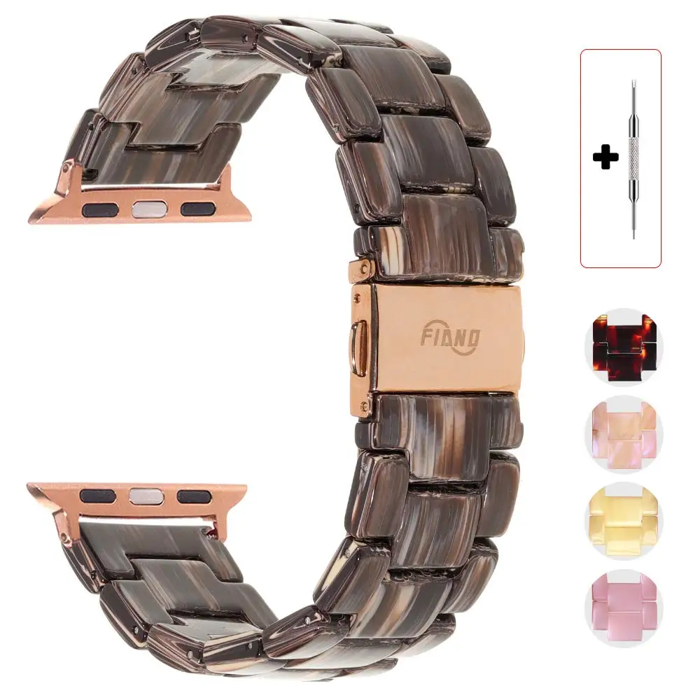 

Imitation Ceramic Strap Band for APPLE Watch 3/2/1 42mm/38mm Iwatch Bracelet Wrist Resin Belt Watch Accessories Watchband