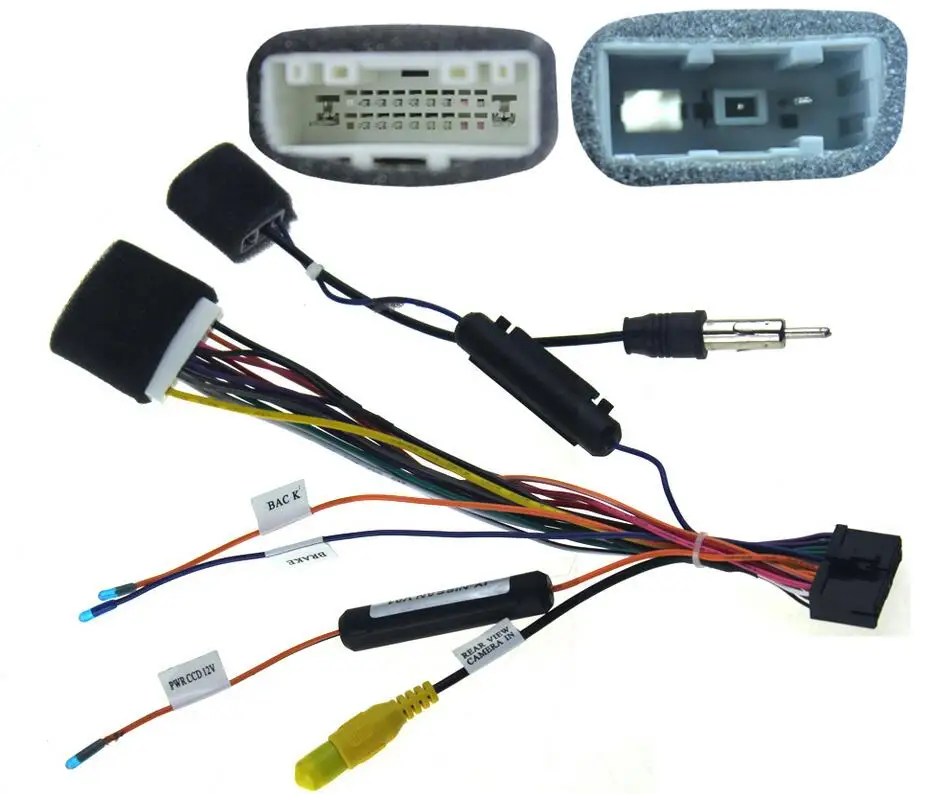 thumbnail image 2 of Front Door Speaker Adapter Plates & Wire Harness For Nissan Titan & Frontier - 6x9 Speaker Installation 2 of 12