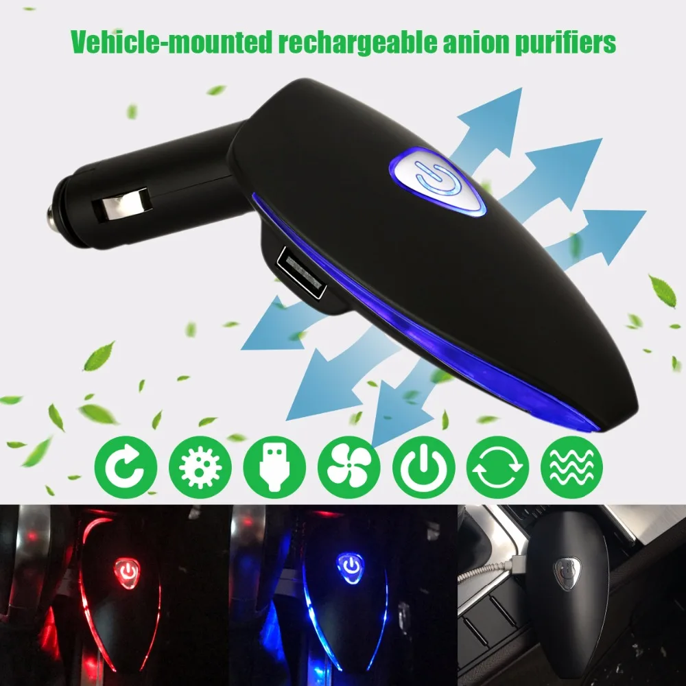 Buy Car Air Freshener,Purifier Oxygen Bar Ionizer for