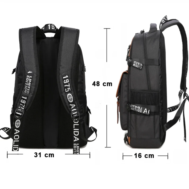 Style Oxford Backpack Men Dayback Backpack School Bag for Teenagers Boys Laptop Mochila Masculina Escolar Quality Bagpack