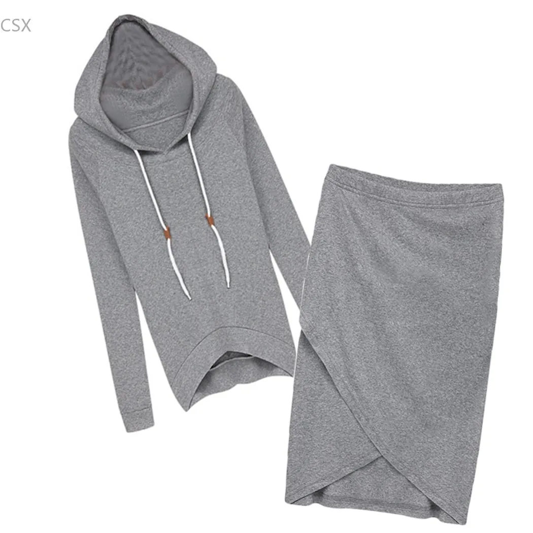 2018 Новый Модный женский костюм повседневные спортивные костюмы 2 шт./компл.