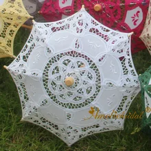 Вечерние, рождественские украшения, вышитый кружевной зонтик, зонтик для свадебной вечеринки, маскарадный зонтик с цветами для девочек, реквизит для фотосессии