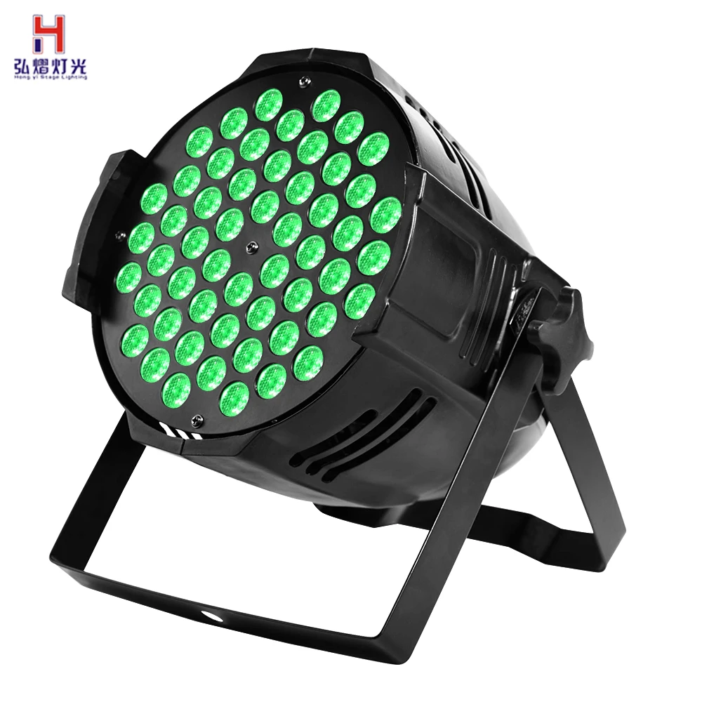 

LED par professional stage DJ light 54x3W DMX controller RGB color mixture effect suitable for dj bar birthday parties wedding