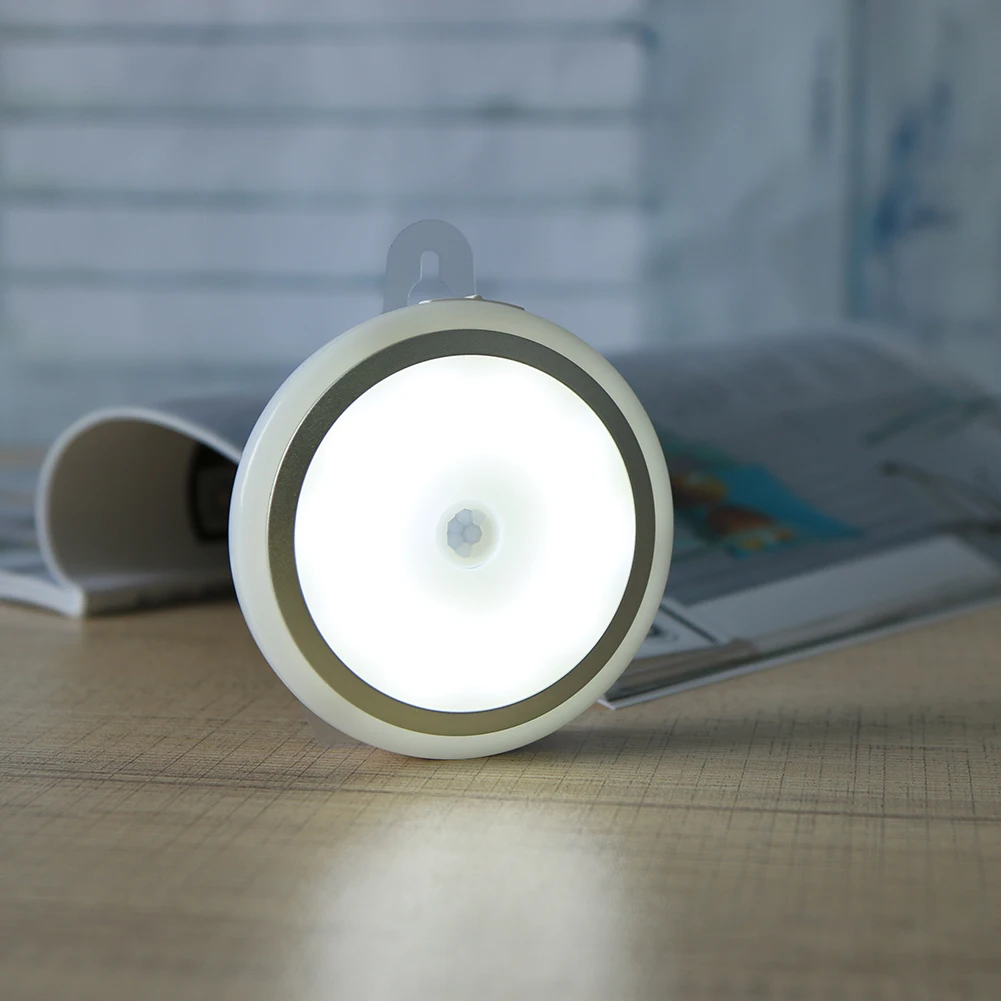 

12 LED PIR Human Motion Sensor Light Mini Portable Motion Detection Light Led Night Light 120 Degree 3-5 m Detecting Range