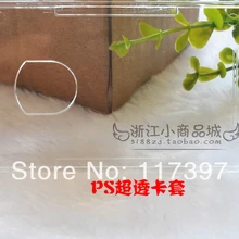 Прозрачные Горизонтальные и вертикальные жесткий Пластик ID Знак Пасс держатель с клипсой 20 шт./лот