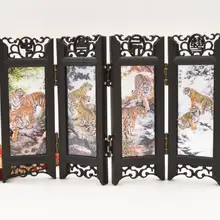 Ручная работа с китайскими характеристиками, пейзаж Чжан да Цянь картины, небольшой экран украшения#466