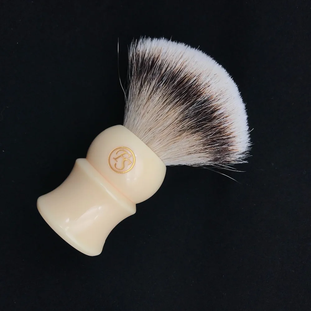 Promotion Sales "FS"-28mm Big Knot Silvertip Badger Shaving Brush Cream color Handle+FREE SHIPPING